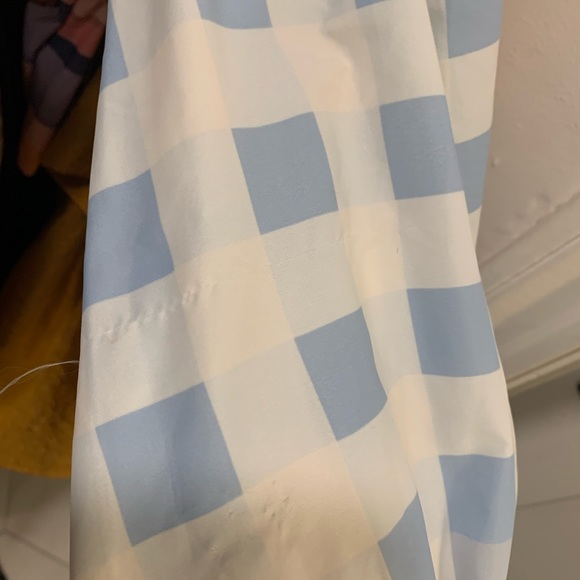 EUC Staud Blanche Ombré Gingham Dress Large - Picture 8 of 8